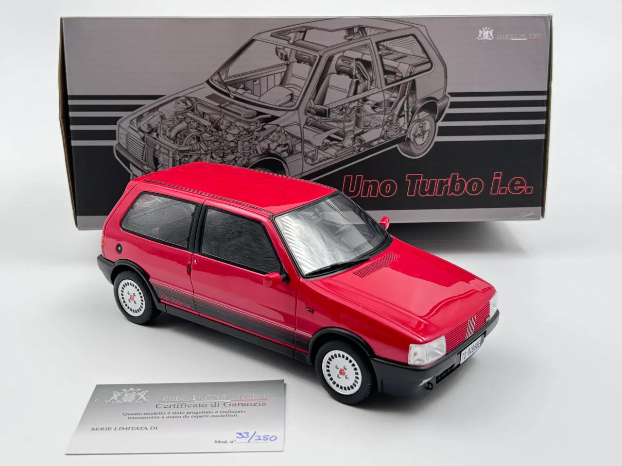 Billede 1 - 1985 Fiat Uno Turbo i.e. Limited Edition - 1:18