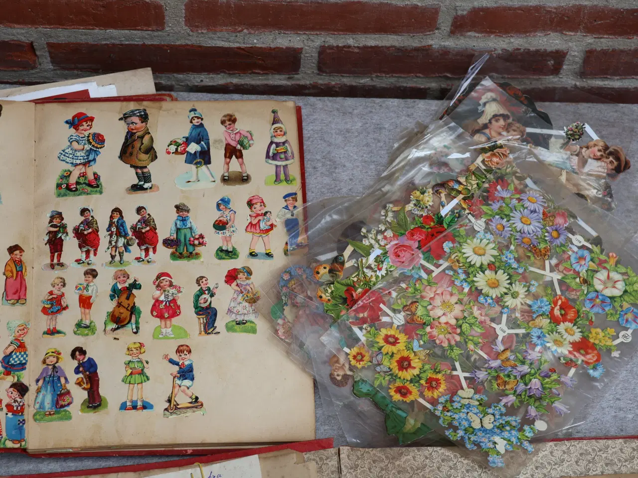 Billede 5 - Samling Gl glansbilleder. (rigtig mange) 