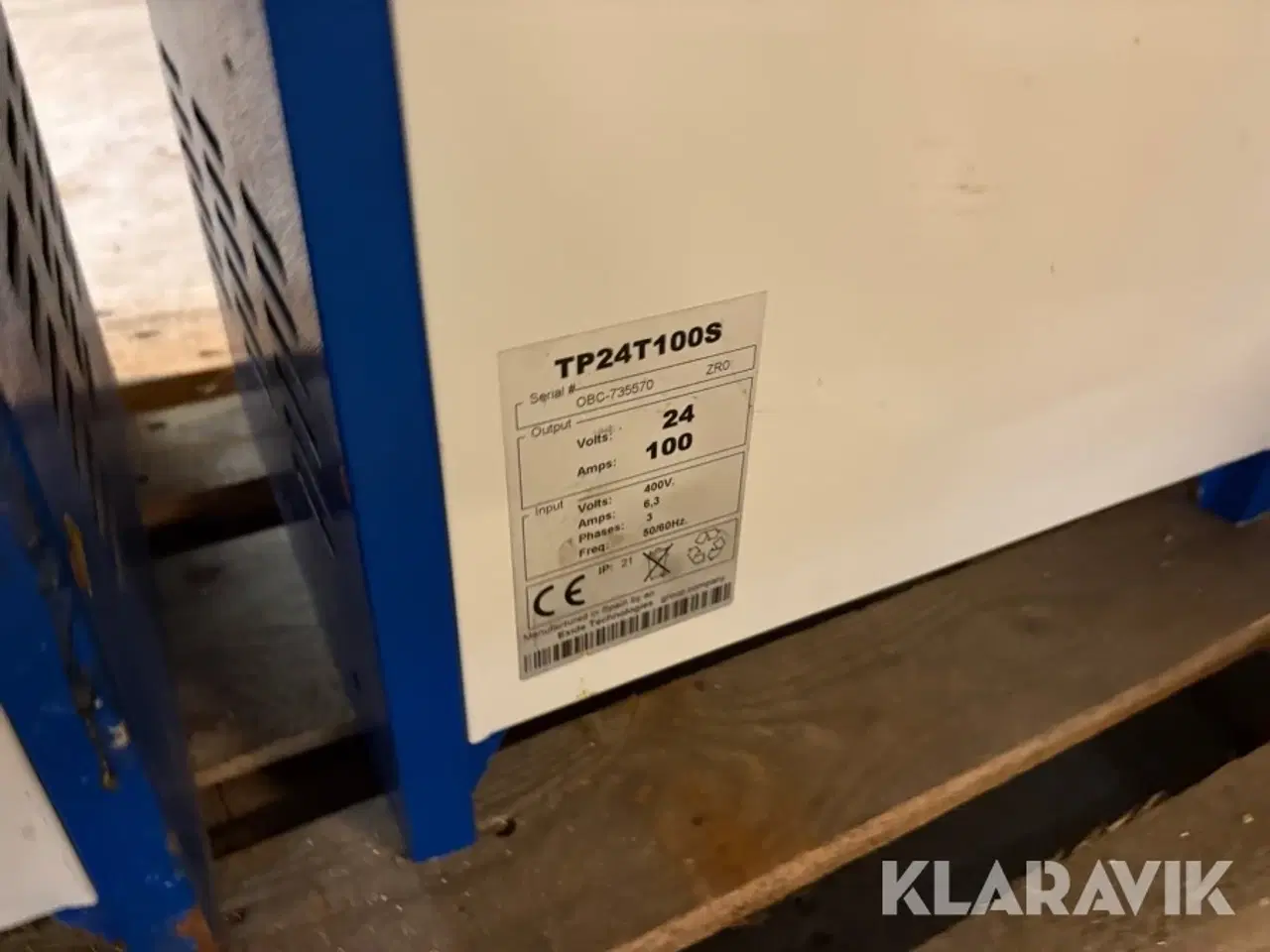 Billede 12 - Opladere til trucks Exide 2100TP - 6 stk