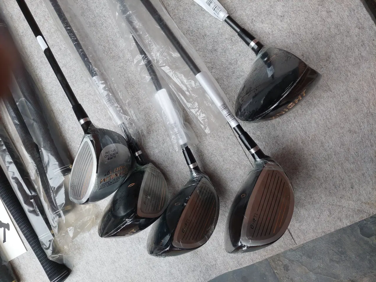 Billede 11 -  10 stk Køller og jern. Heraf 5 køller og 5 jern