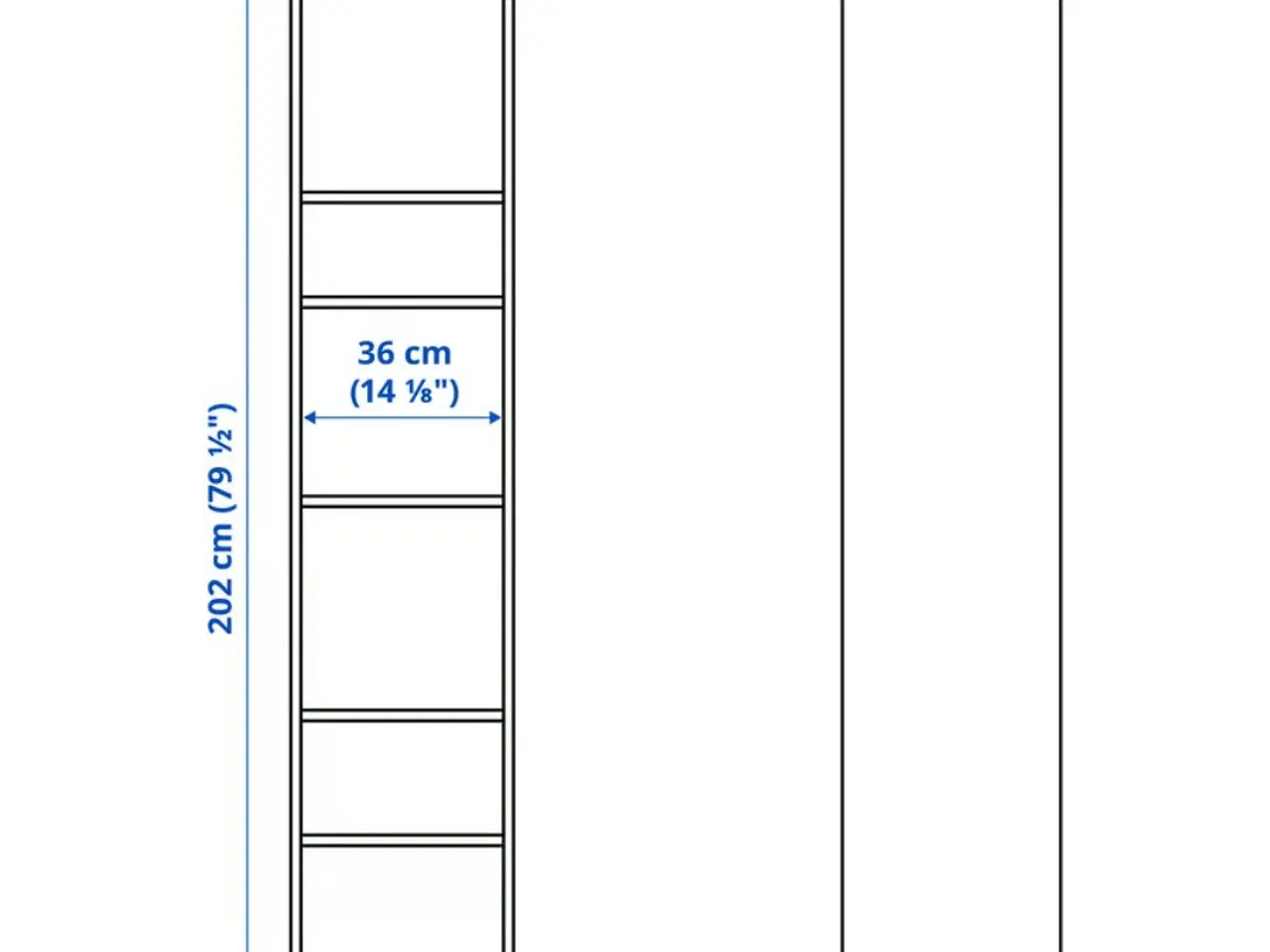 Billede 2 - Ikea Billy reoler 3 stk. 