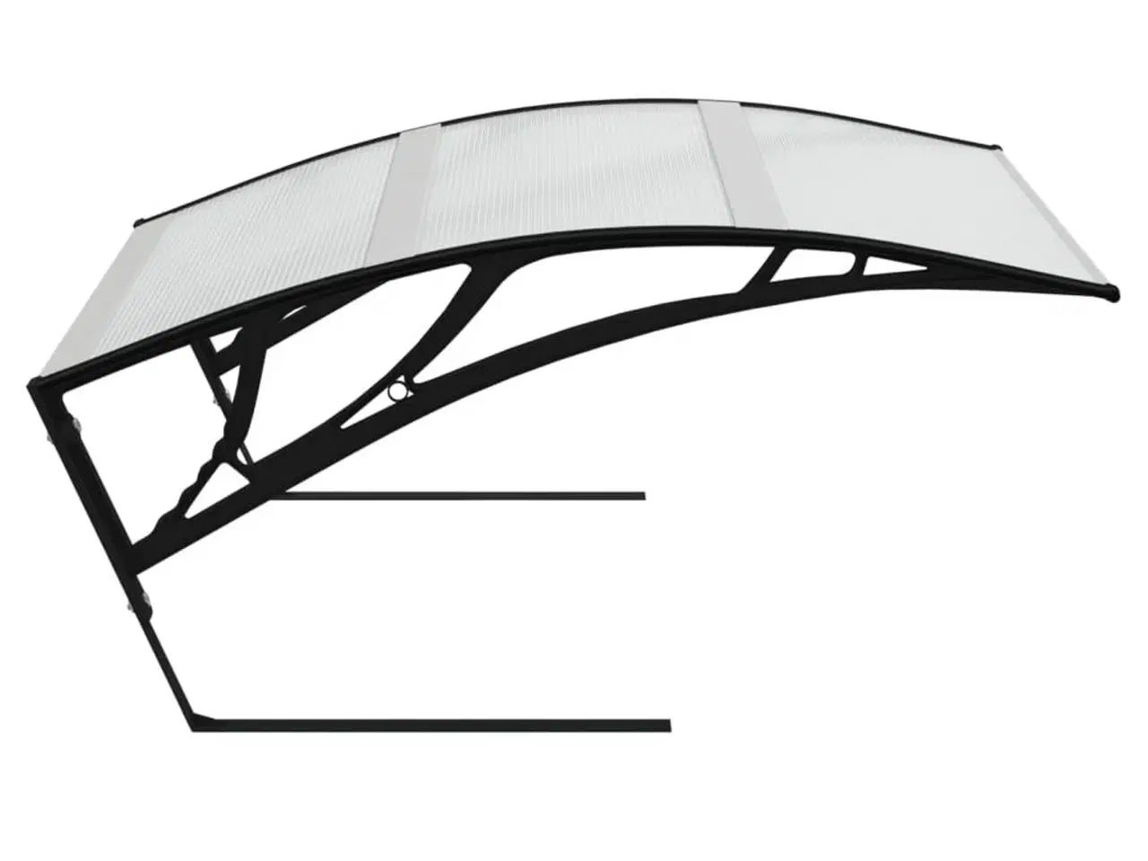 Billede 5 - Garage til robotplæneklipper 80x101x46 cm sort
