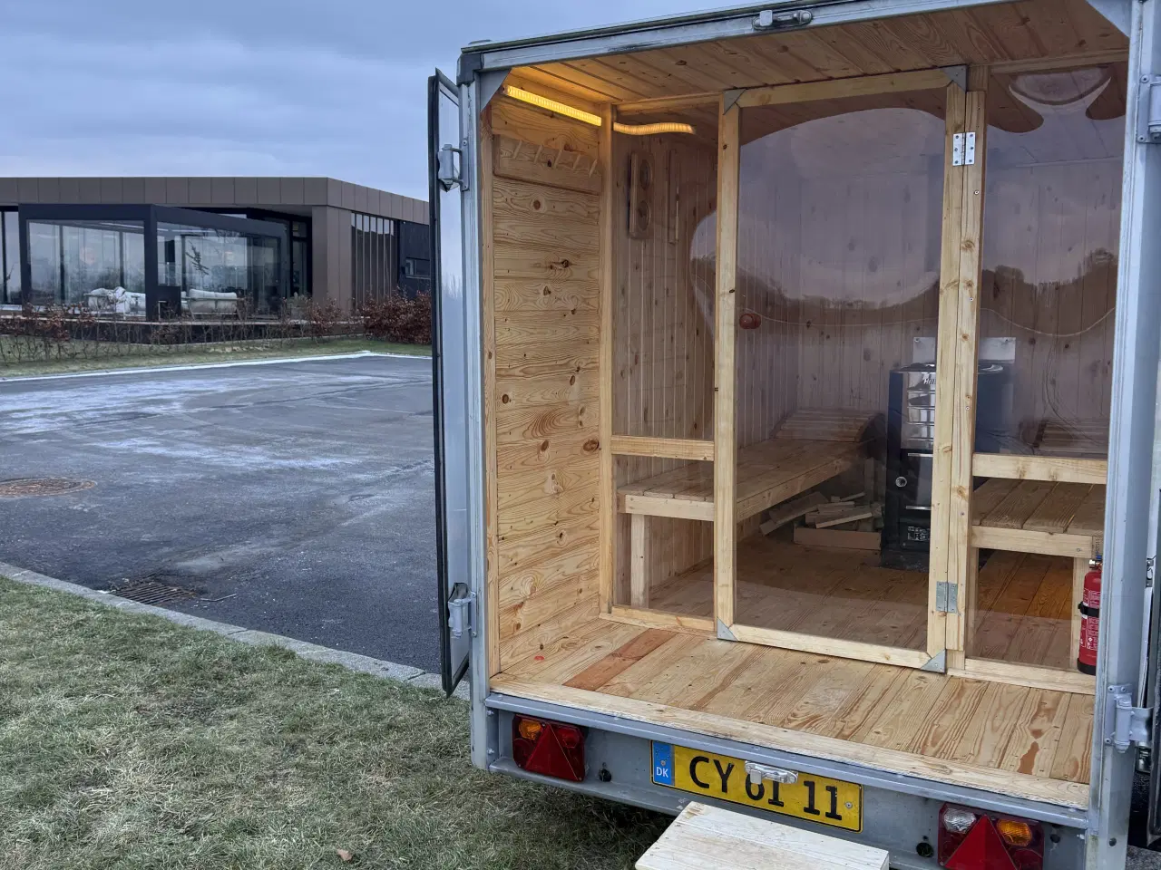 Billede 6 - NY Mobil Sauna på cargo Trailer – Wellness
