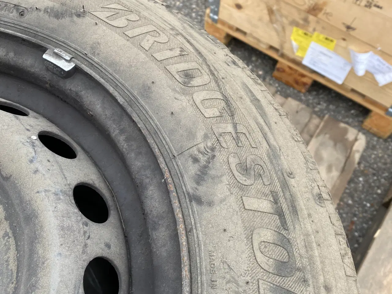 Billede 6 - Vinterdæk har sat på en Ford-transit kvalitet dæk