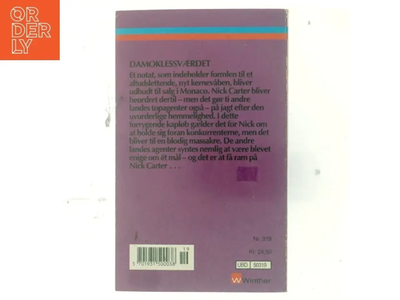 Billede 3 - Damoklessværdet af Nick Carter