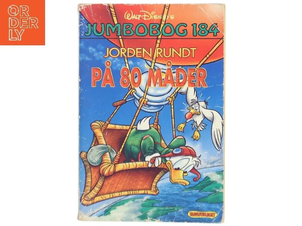 Billede 1 - Jumbobog 184 - Jorden rundt på 80 måder fra Egmont Serieforlaget