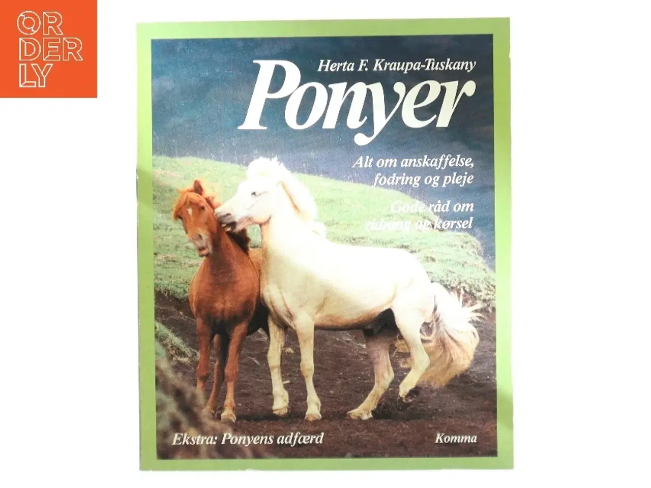 Billede 1 - Ponyer af Herta F. Kraupa-Tuskany (Bog)