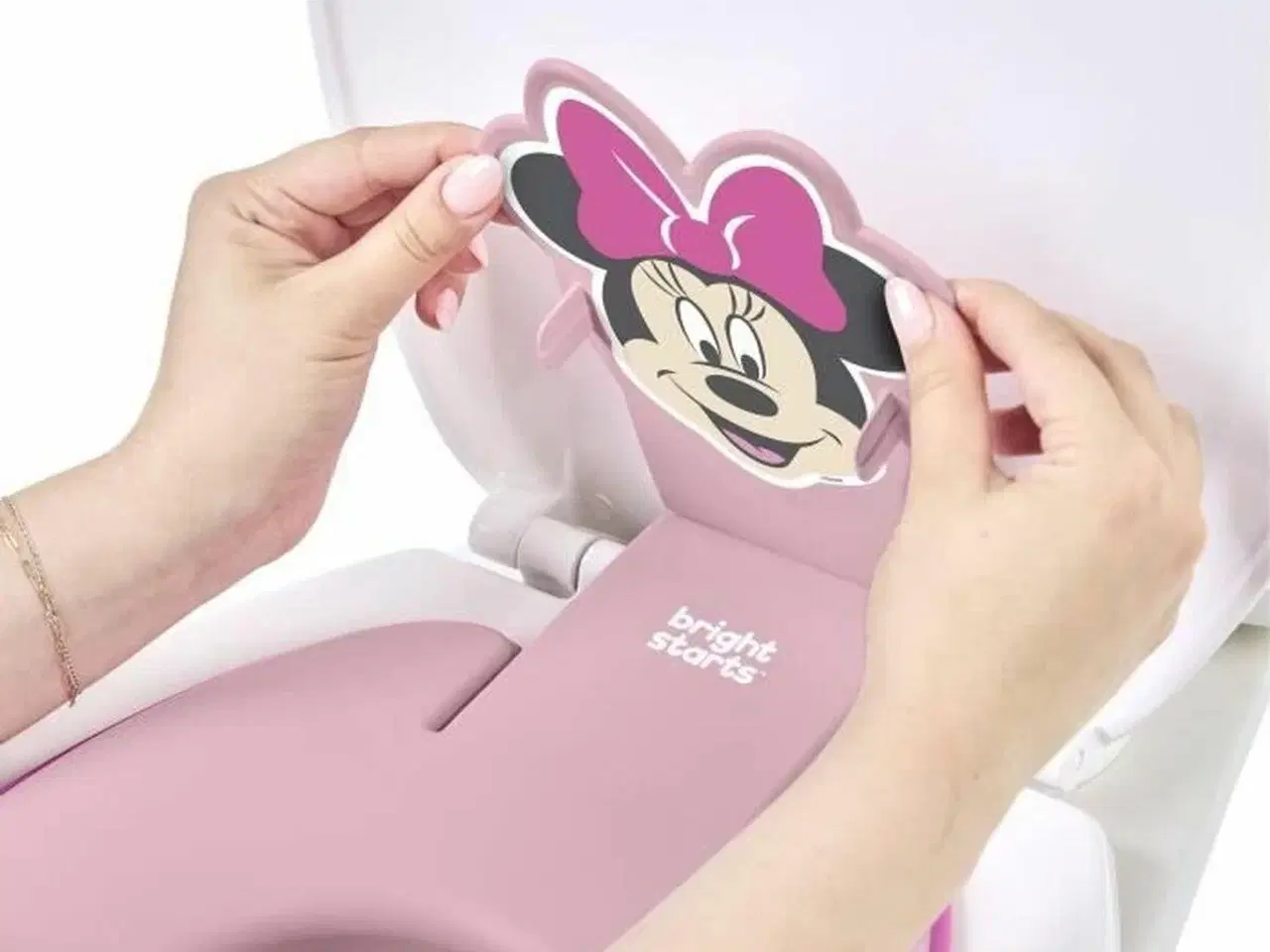 Billede 3 - Toiletsæde reducer til barn Bright Starts - pink