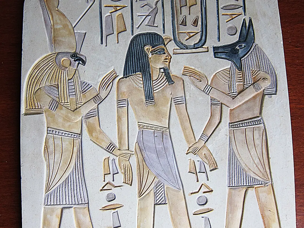 Billede 1 - Sten tavle fra Ægypten