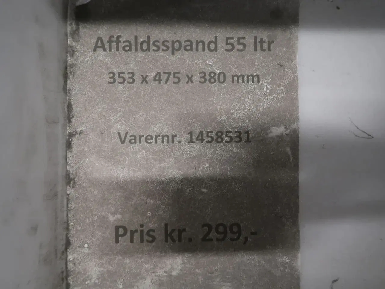 Billede 2 - 5 stk. Affaldsspande 55 ltr.