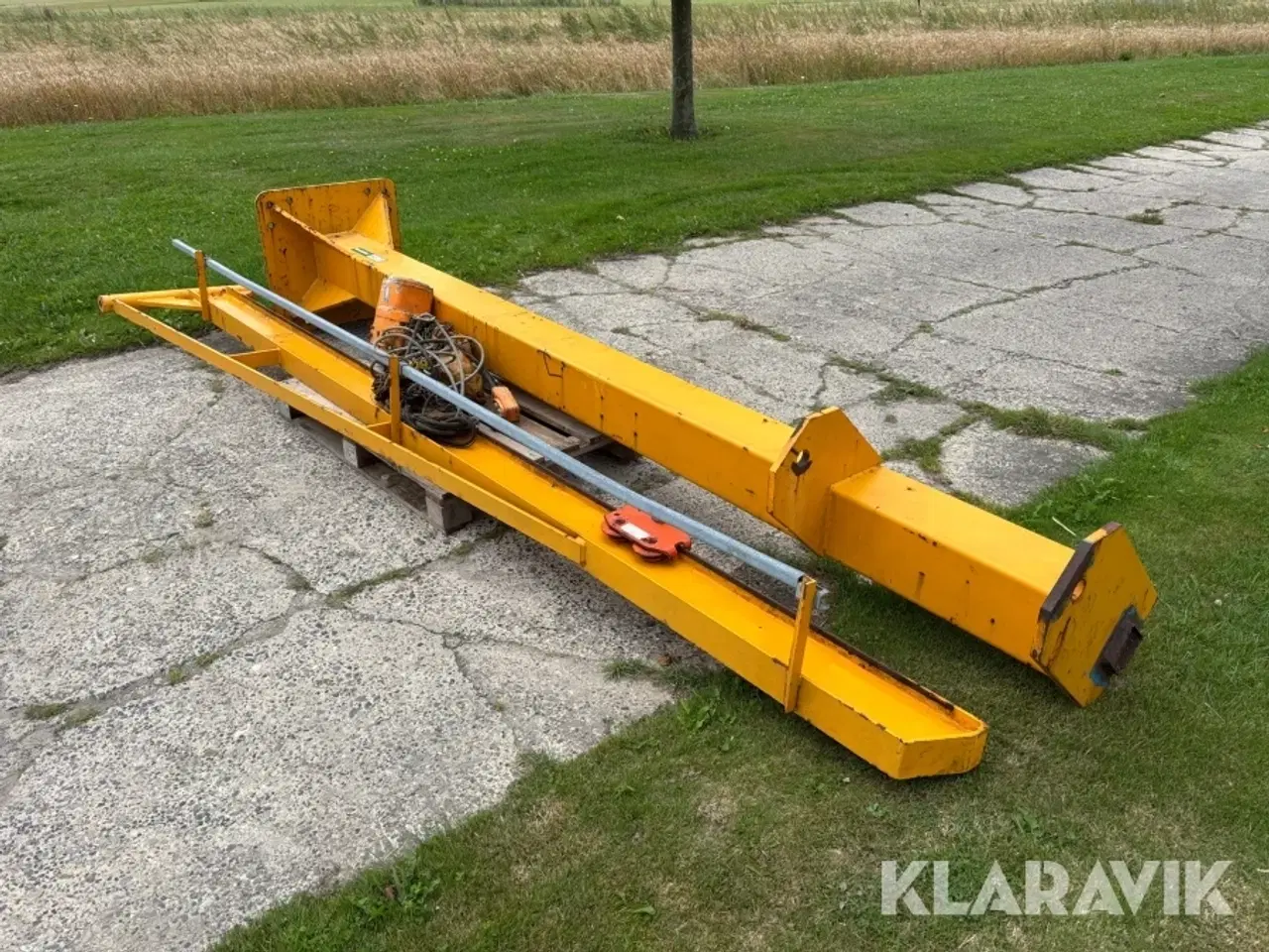 Billede 5 - Kran Demag 1000 kg med el hejsa