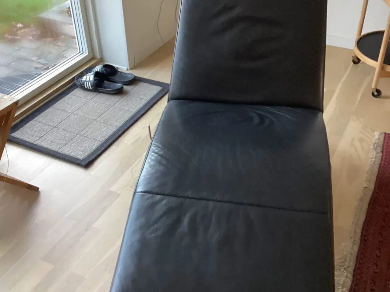 Billede 4 - Chaiselong i læder