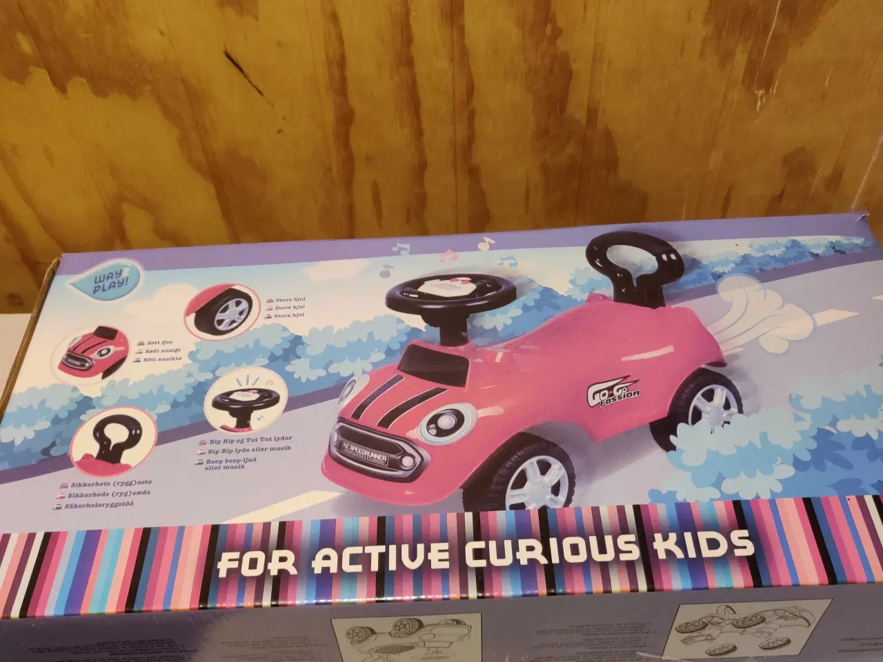 Billede 5 - Gåbil rød