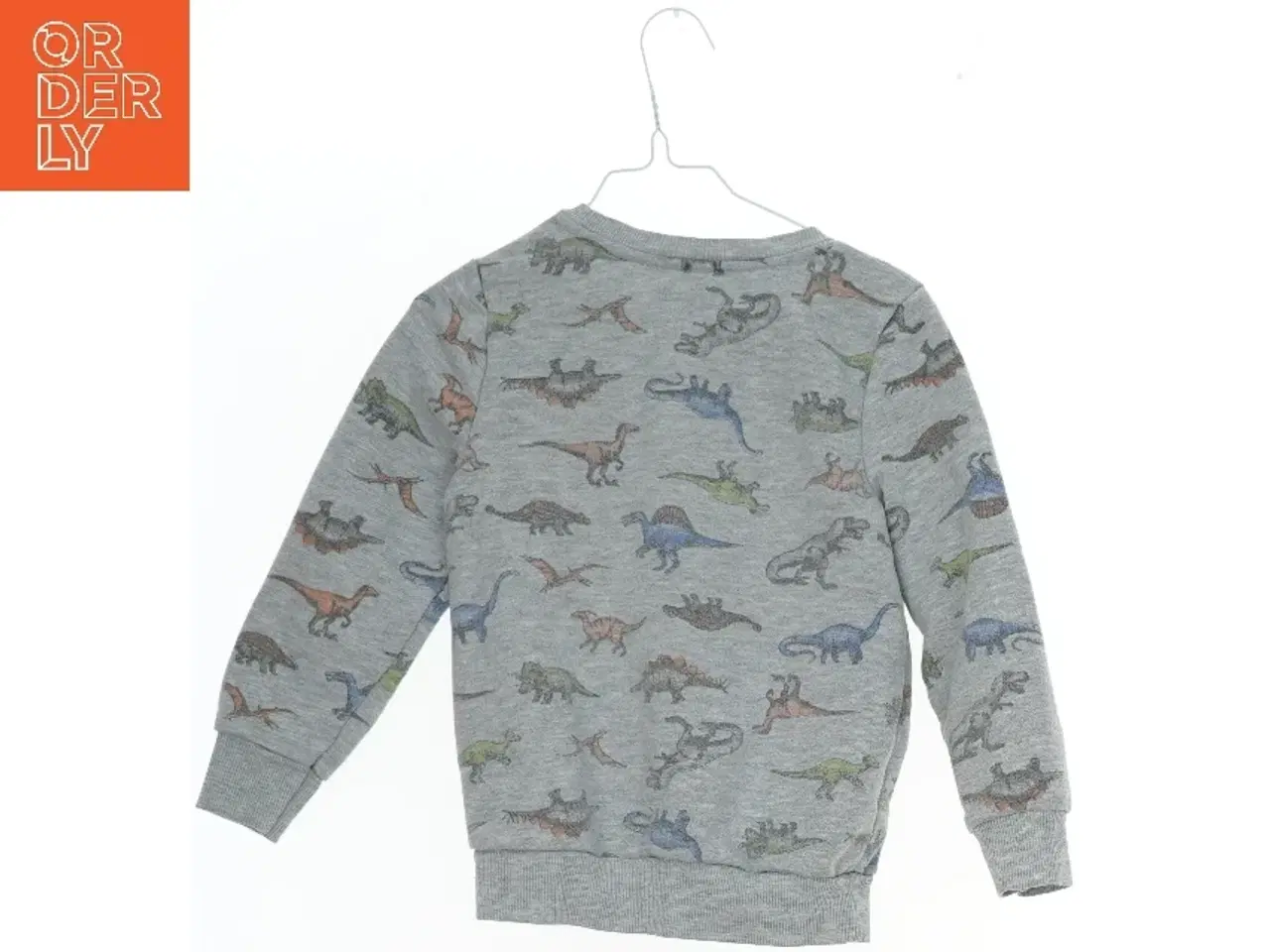 Billede 2 - Børne sweatshirt med dinosaur print (str. 116)