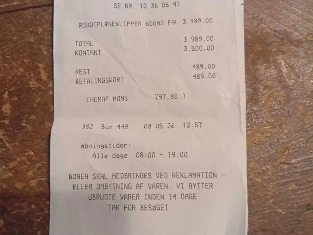 Billede 5 - Ny købt 8/5)26
