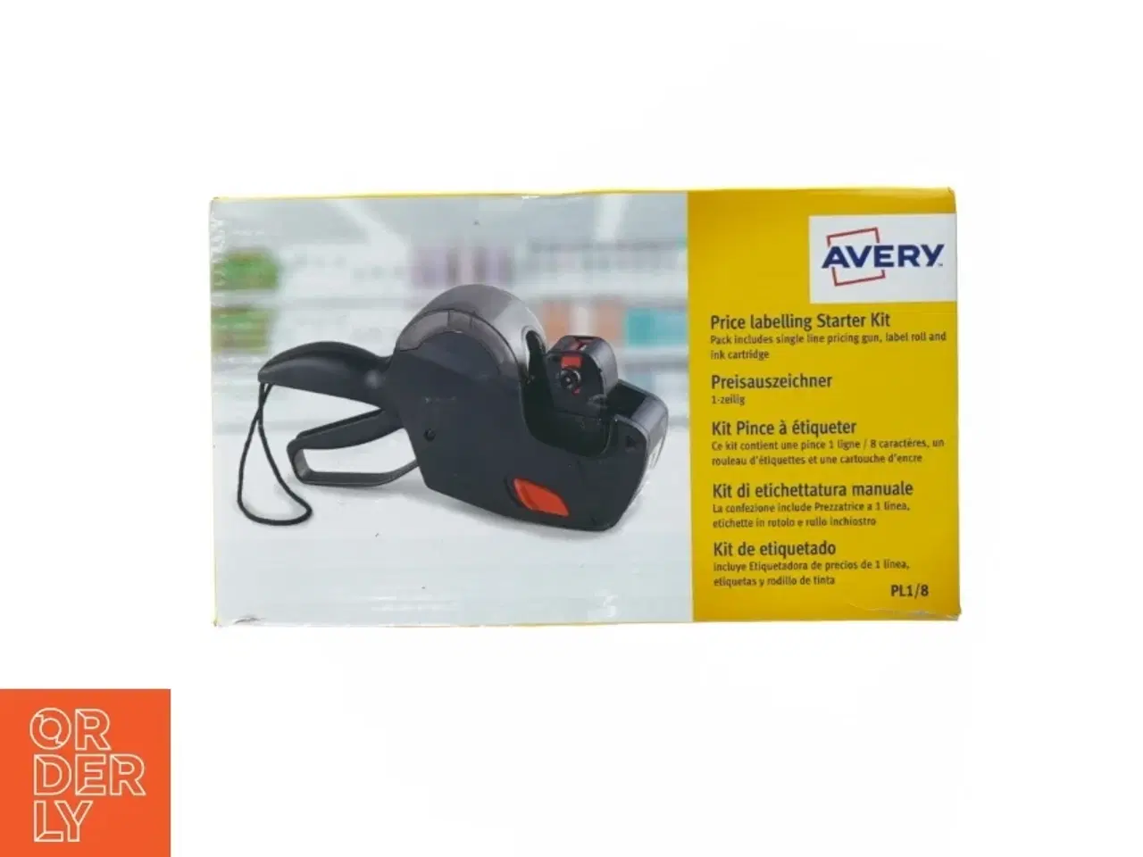 Billede 1 - Pris label starter kit fra Avery (str. 28 x 17 cm)