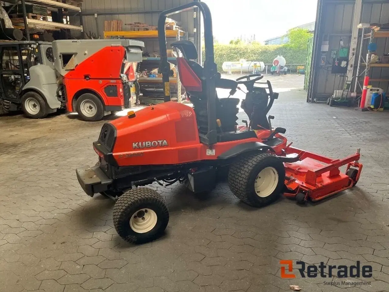 Billede 3 - Kubota F3890 med Kubota græsklippebord 190 cm