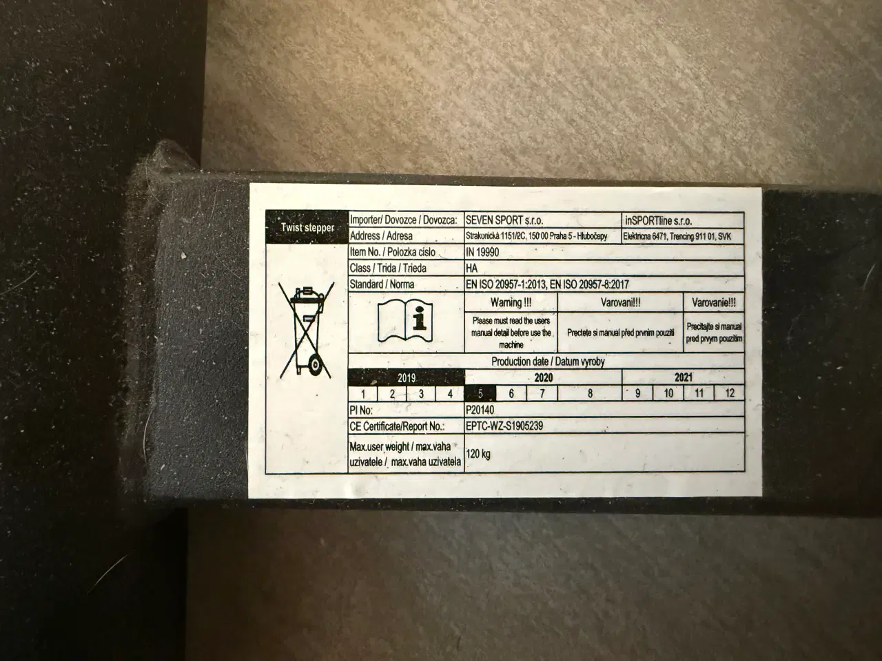 Billede 3 - Stepmaskine med træningselastikker