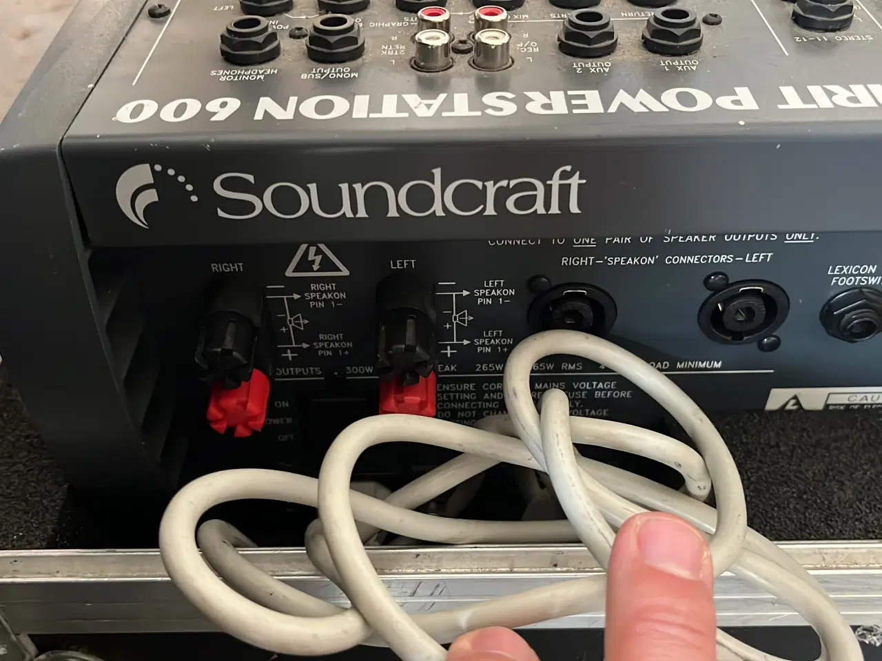 Billede 4 - Powermixer fra Soundcraft Powerstation 600