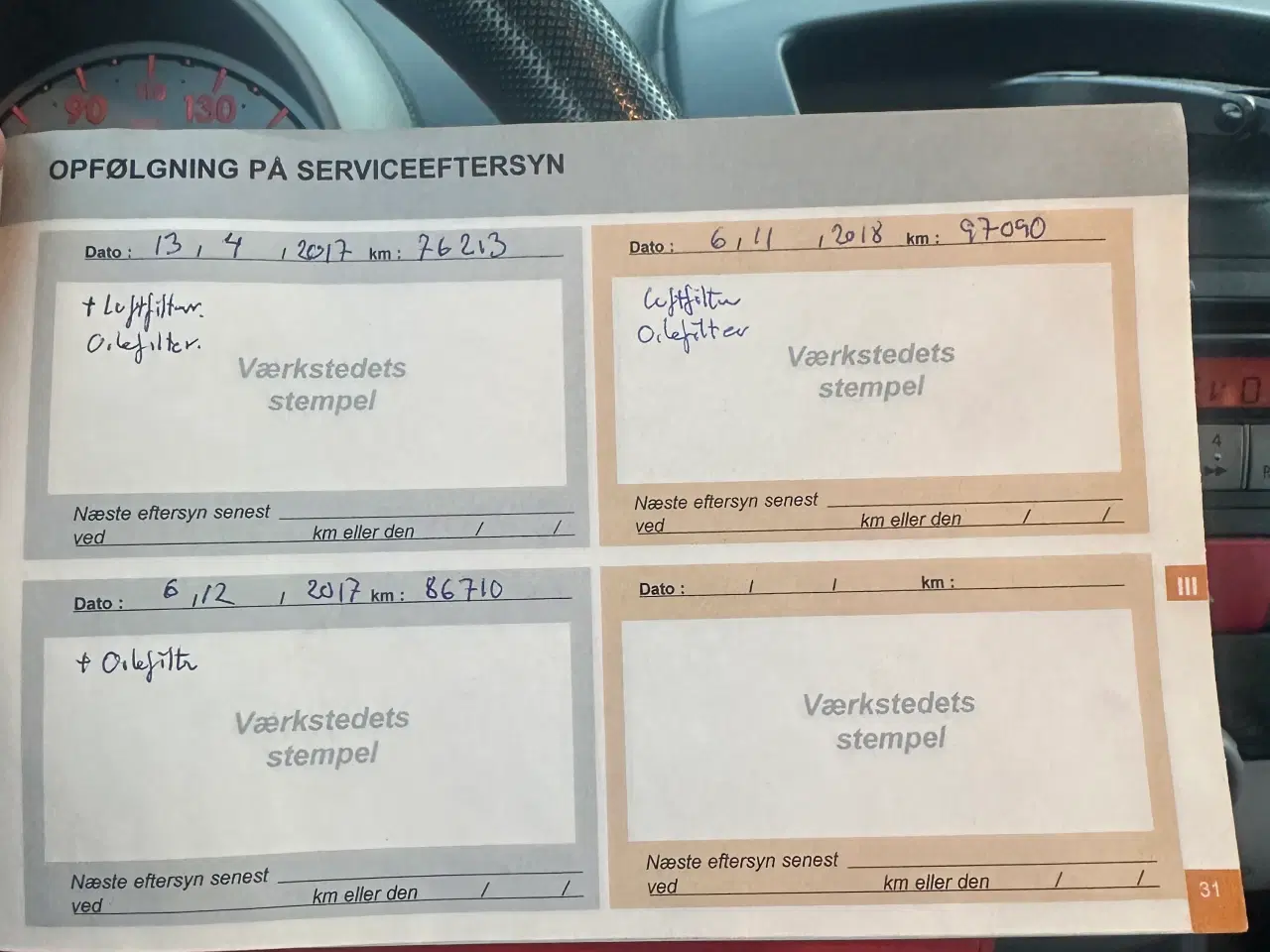 Billede 13 - Citroën C1 synet 2025 Næste syn.: 31-12-2026