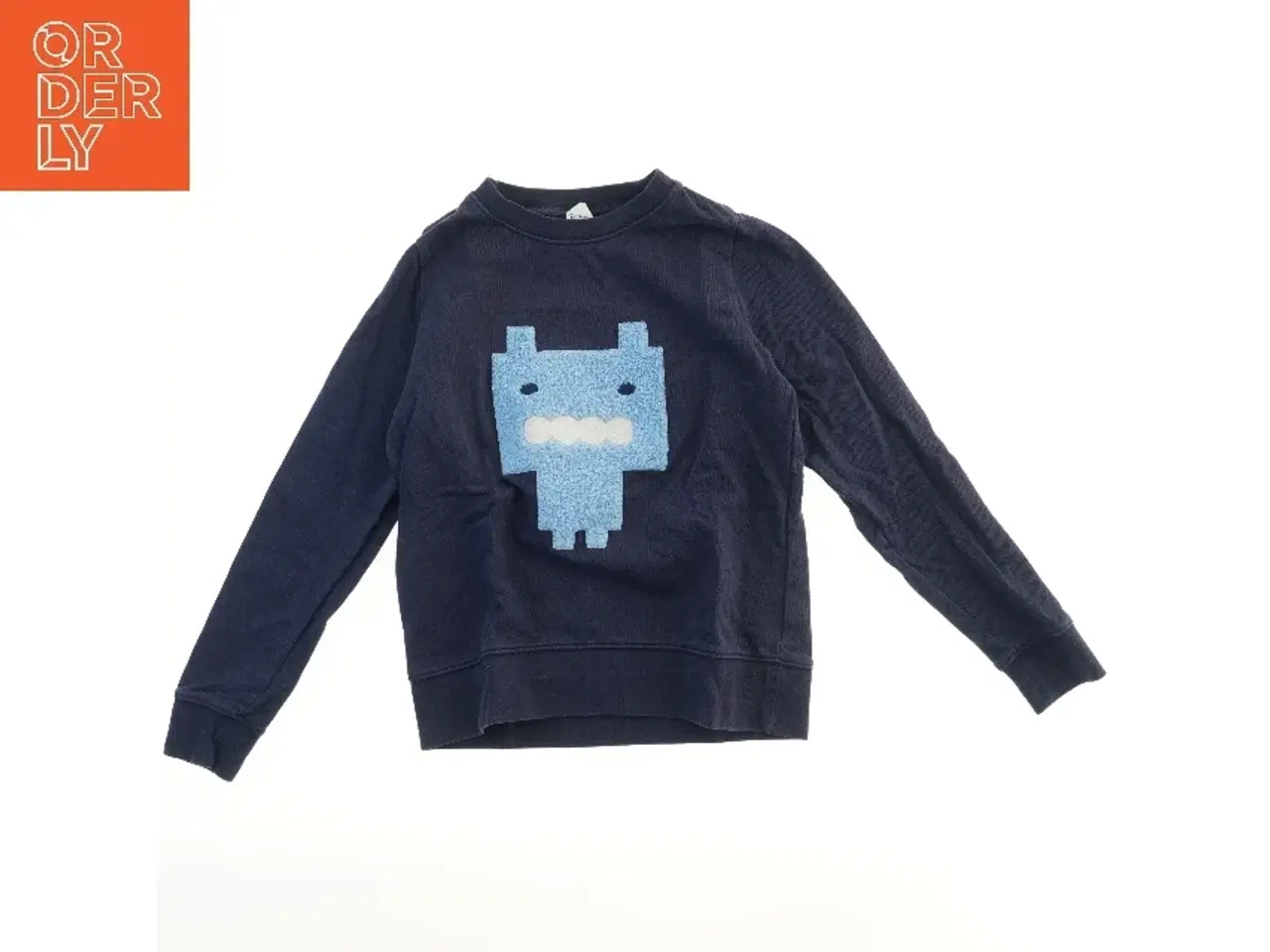Billede 1 - Sweatshirt med monsterprint (str. 134)