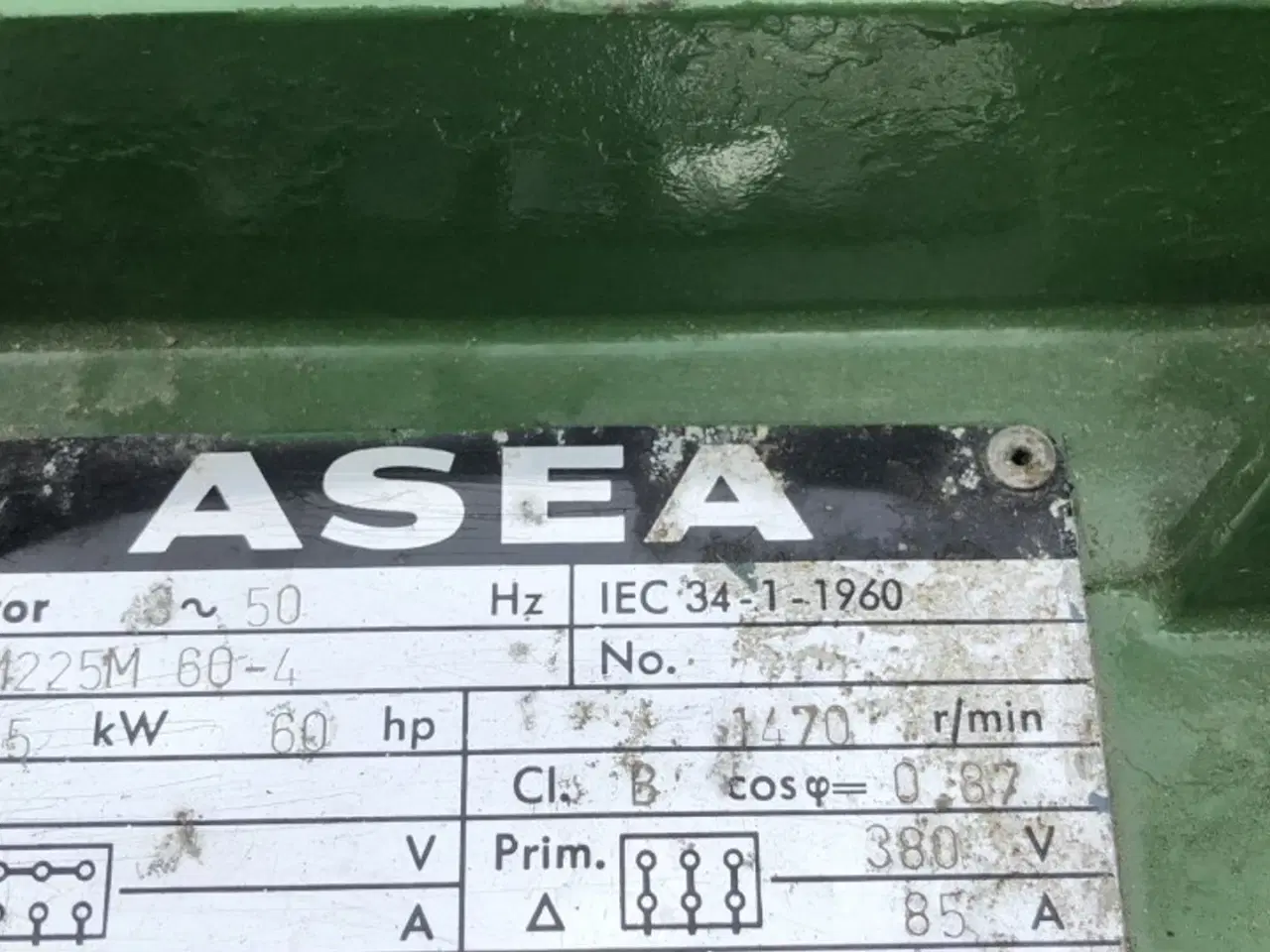 Billede 9 - PM Mekano 2 stk. 60 hk. PM-Luftblæser Mekano type  LCLS 80