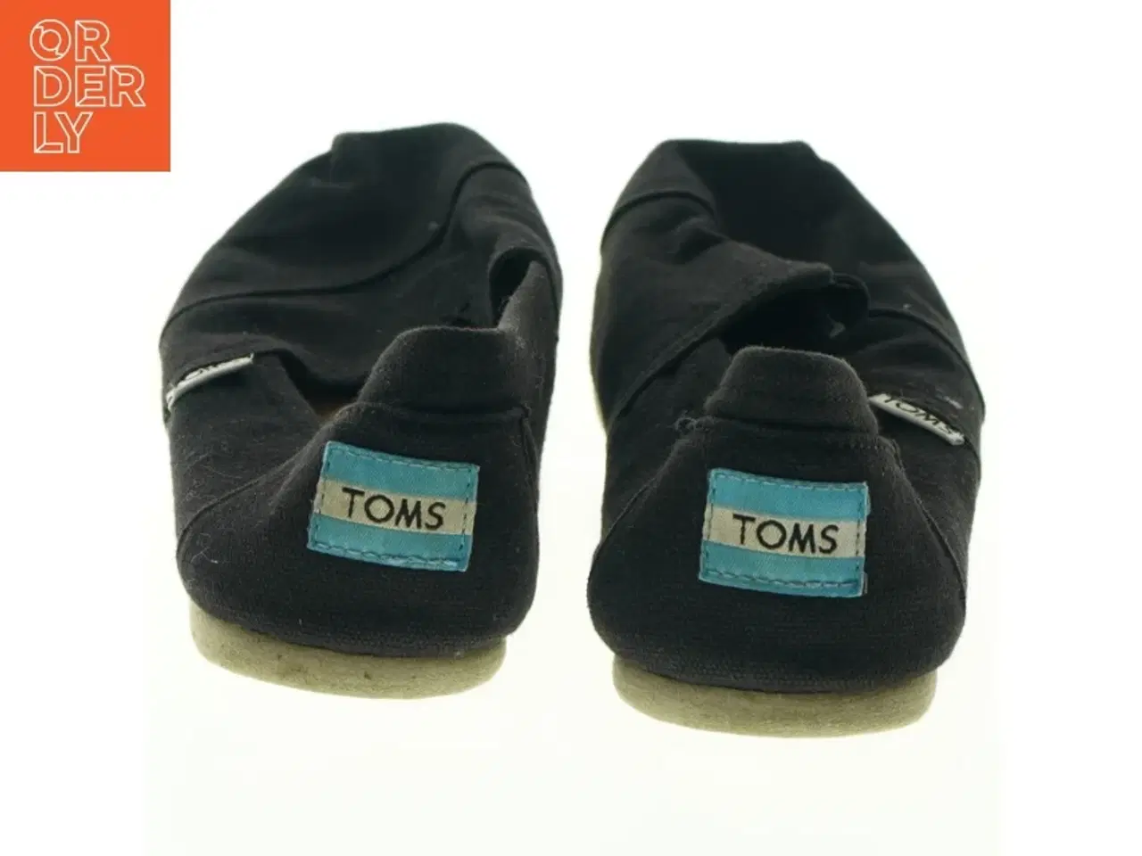 Billede 4 - Sorte flade damesko fra Toms (str. 38)