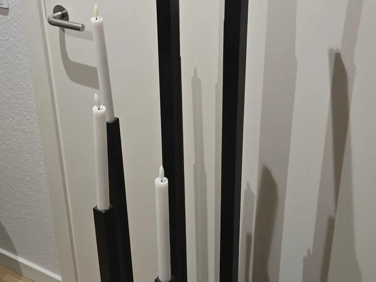 Billede 6 - Flot designerlysestage til gulvet 130 cm