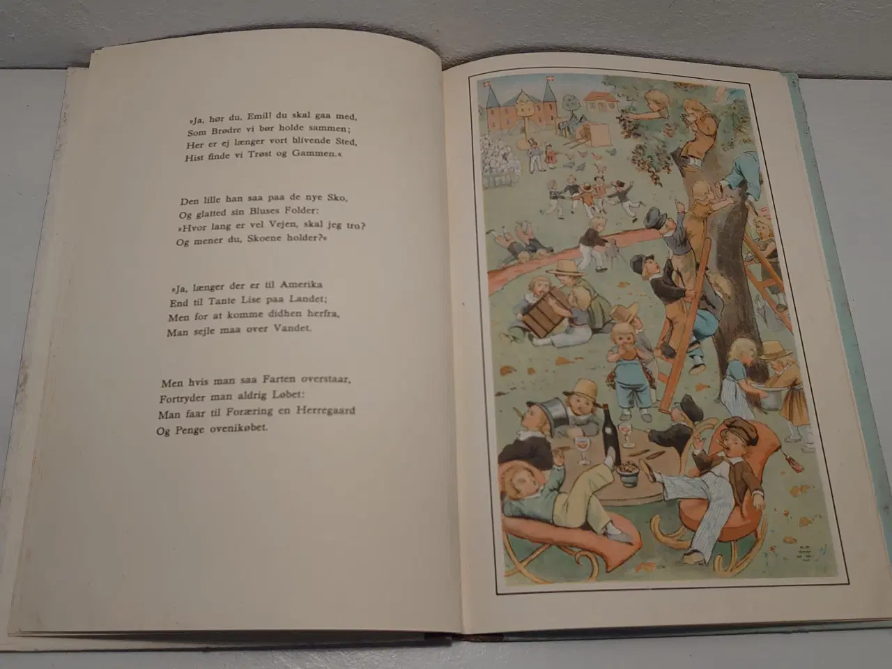 Billede 4 - Christian Winther: Flugten til Amerika. 1926. 