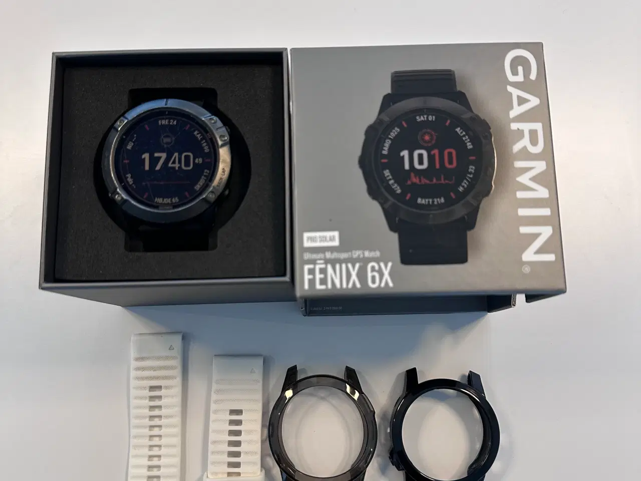 Billede 1 - GARMIN FENIX 6X PRO SOLAR Ur