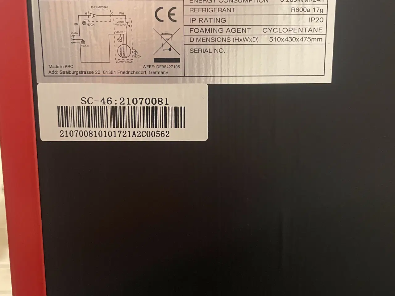 Billede 2 - CocaCola Køleskab