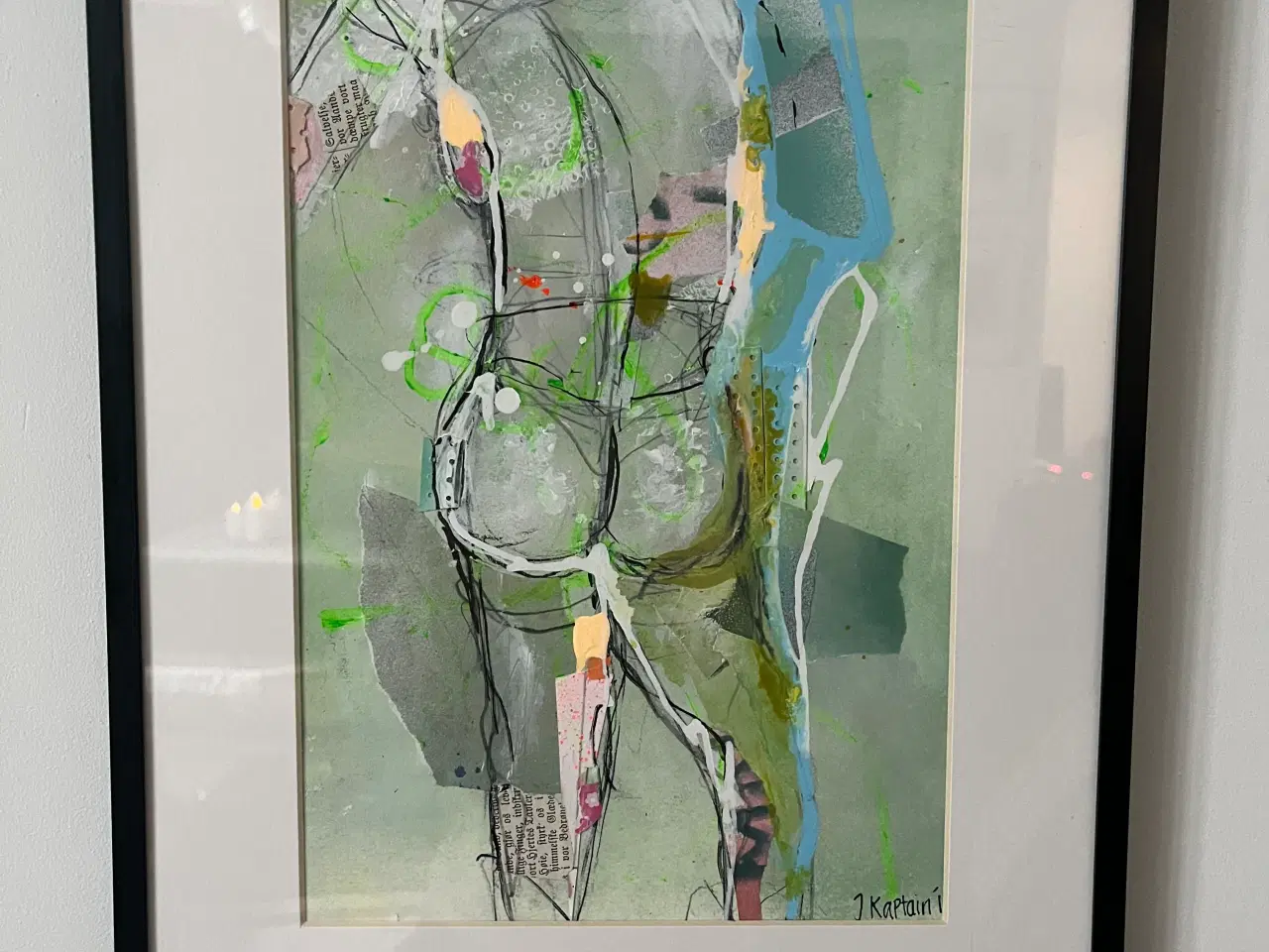 Billede 2 - 2 stk original værker af Jane Kaptain