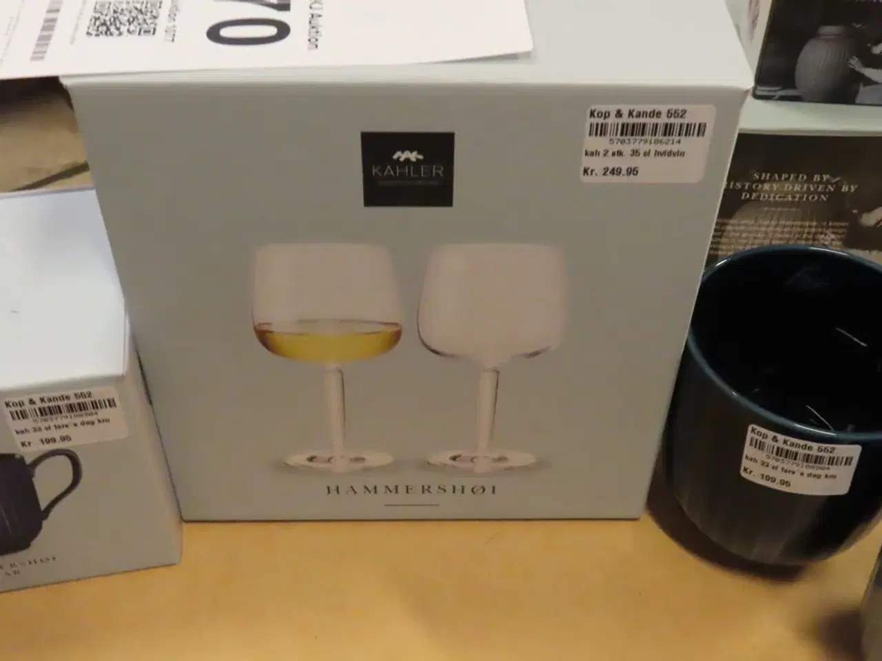 Billede 4 - 8 stk. Glas KÂHLER