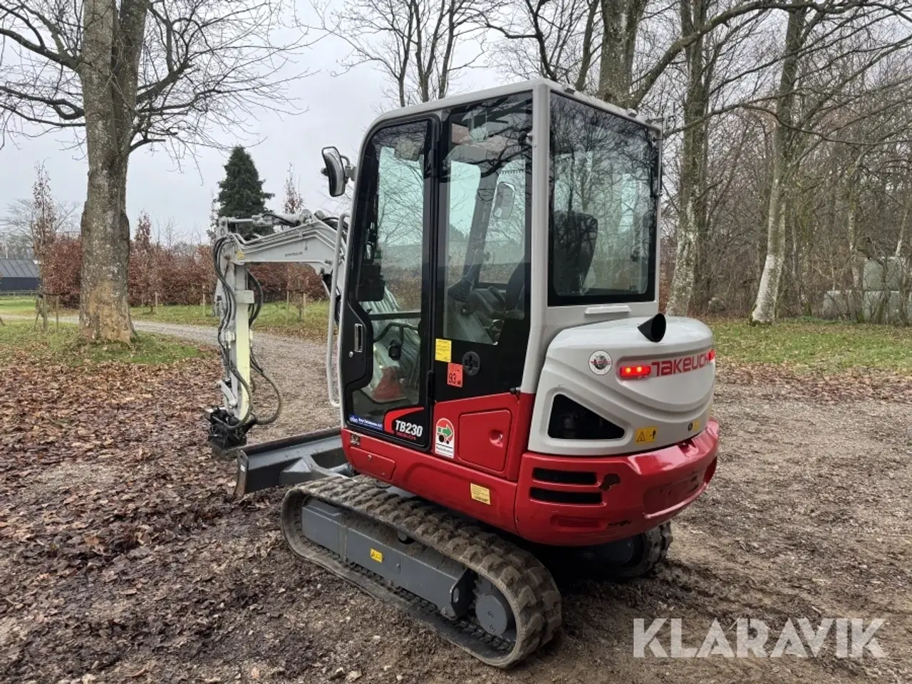 Billede 7 - Gravemaskine Takeuchi TB230 med rotortilt