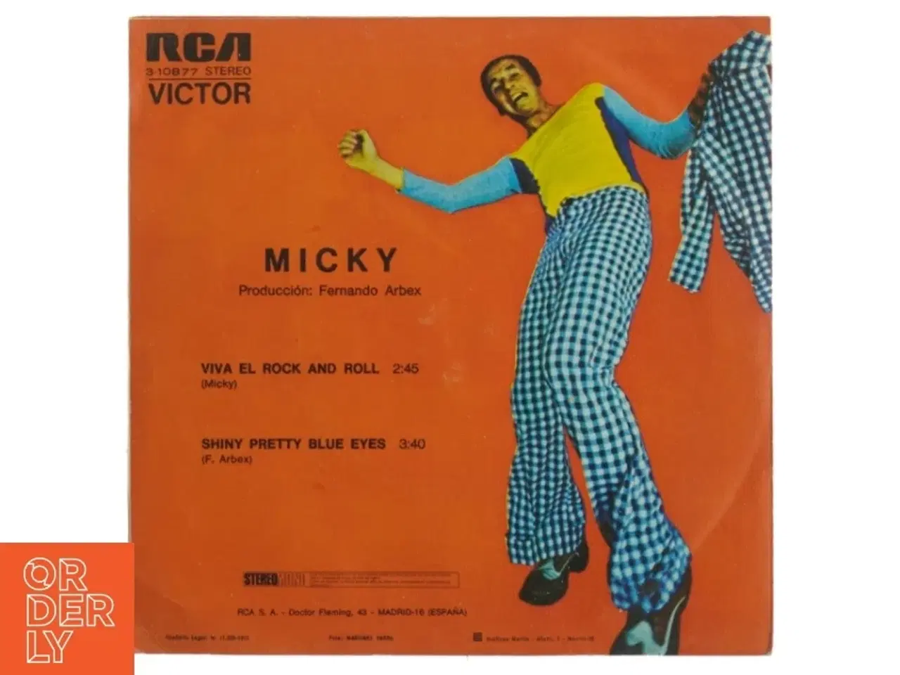 Billede 4 - Vinylsingle af Micky (str. 18 x 18 cm)