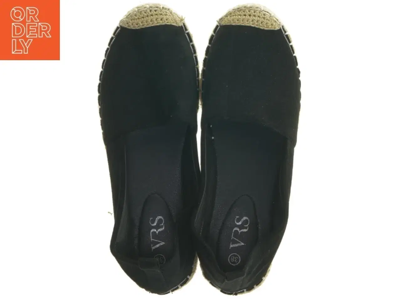 Billede 5 - Sorte espadriller fra VRS (str. 38 )