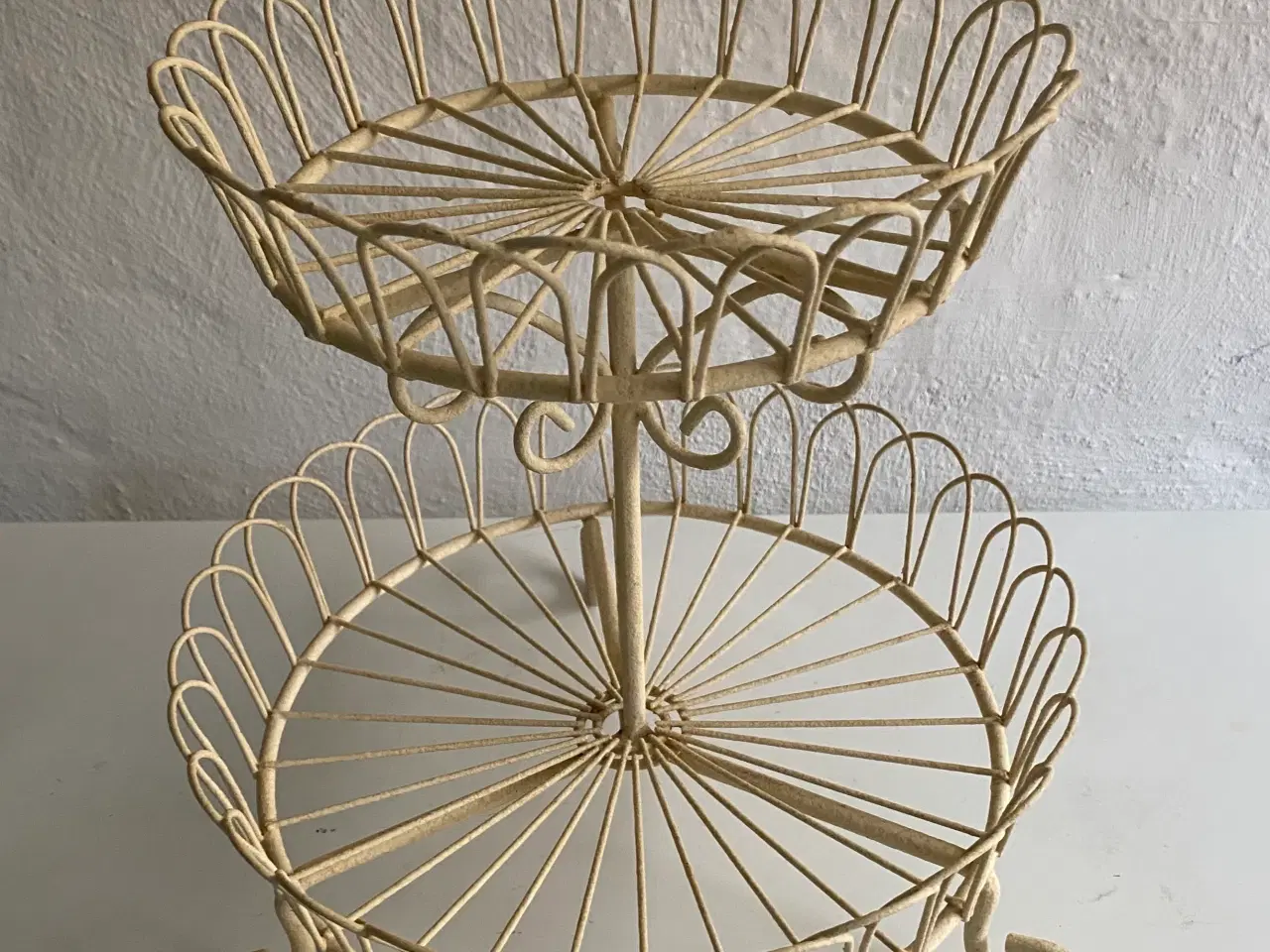 Billede 3 - Vintage opsats i metal