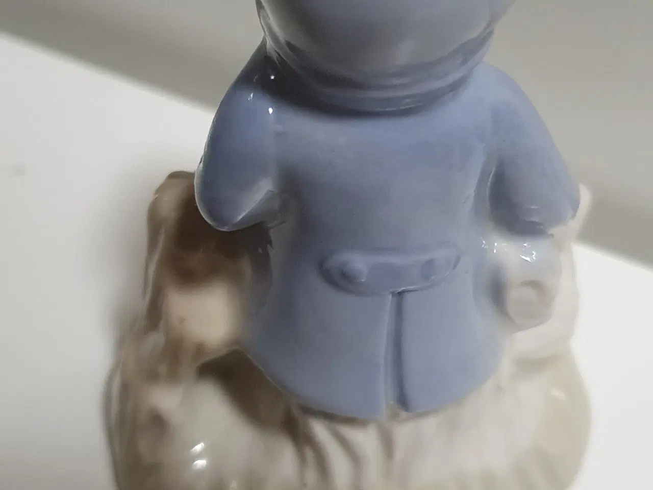 Billede 2 - Porcelænsfigur - Barn med paraply i hånden