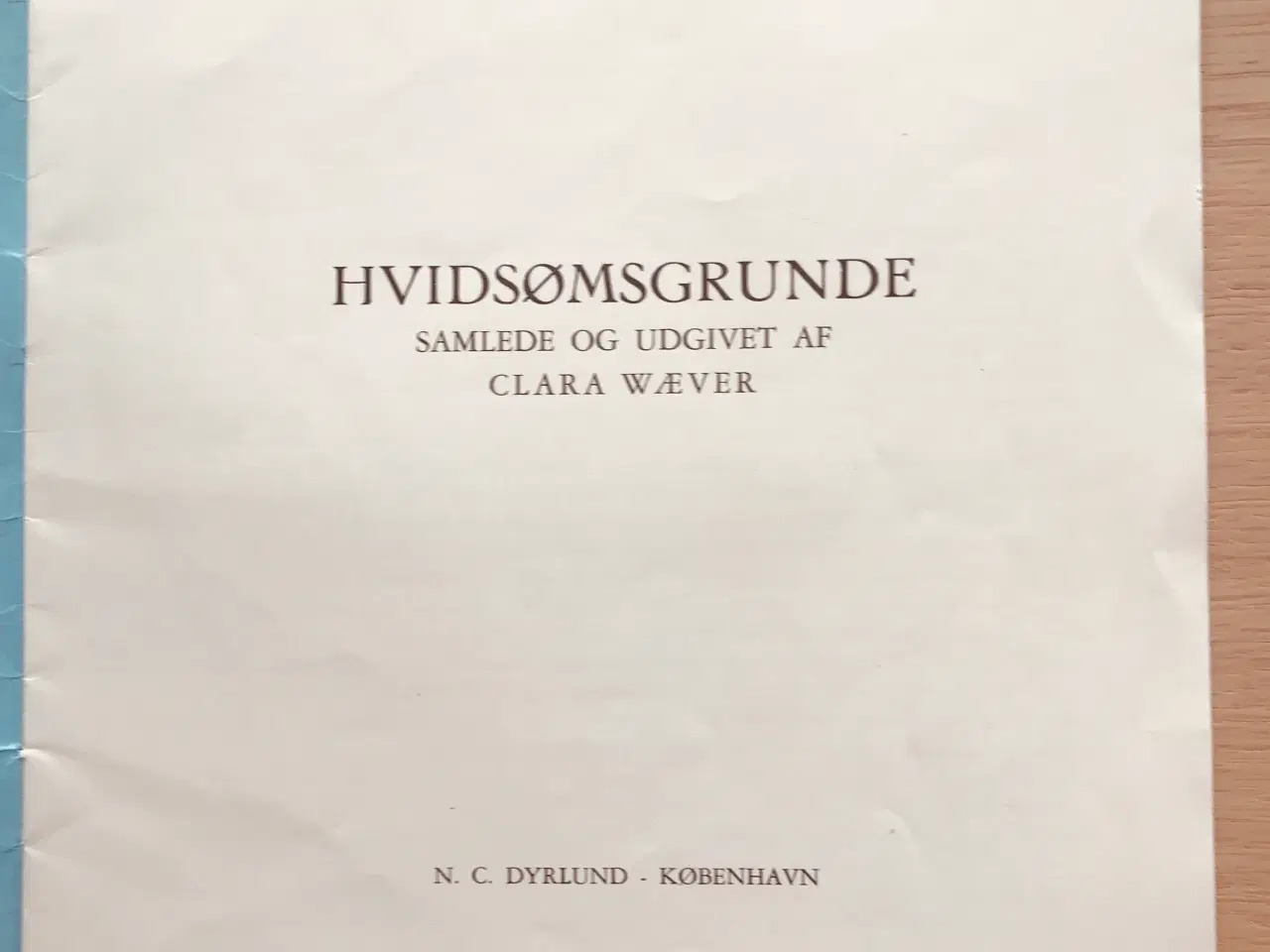 Billede 2 - Hvidsømsgrunde -  Clara Wæver