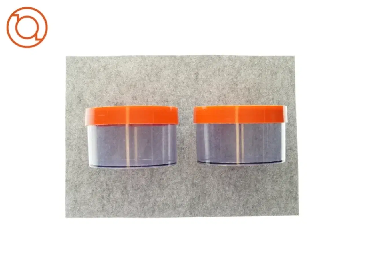 Billede 2 - Opbevarings bøtter i plast (2 styk)