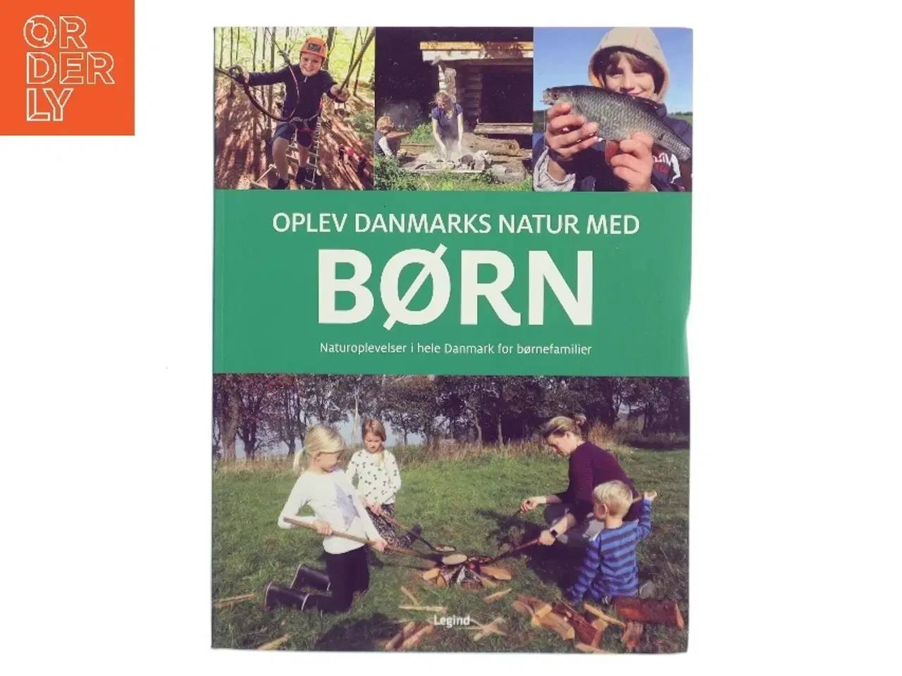 Billede 1 - Oplev Danmarks natur med børn : naturoplevelser i hele Danmark for børnefamilier af Troels Gollander (Bog)