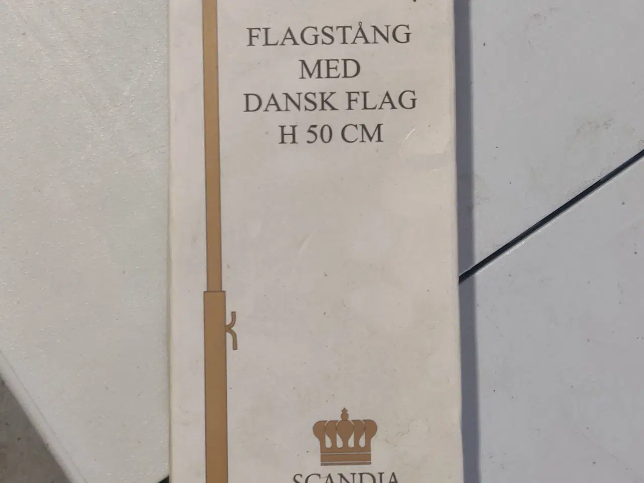 Billede 1 - Bord flagstang