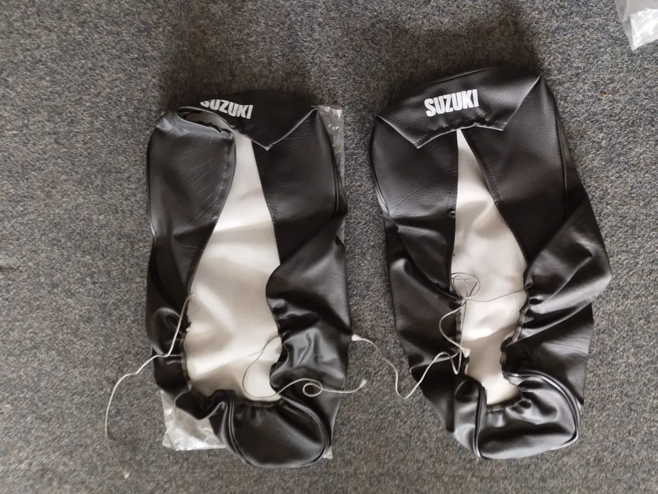 Billede 2 - Sæde betræk til Suzuki TS-125- TS-185, (Se %)