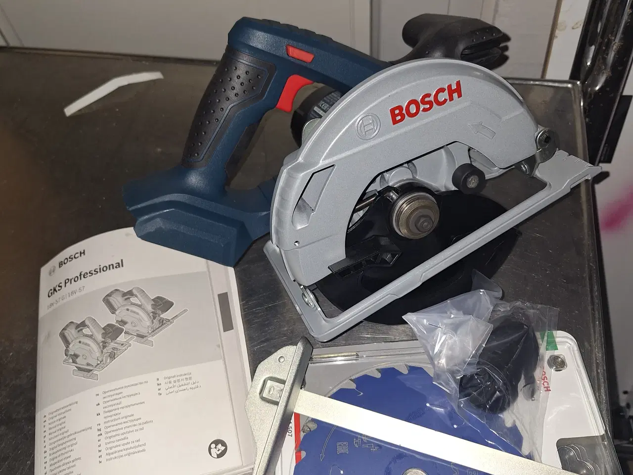 Billede 2 - bosch Rundsav ubrugt ny model GKS 18v - 57 