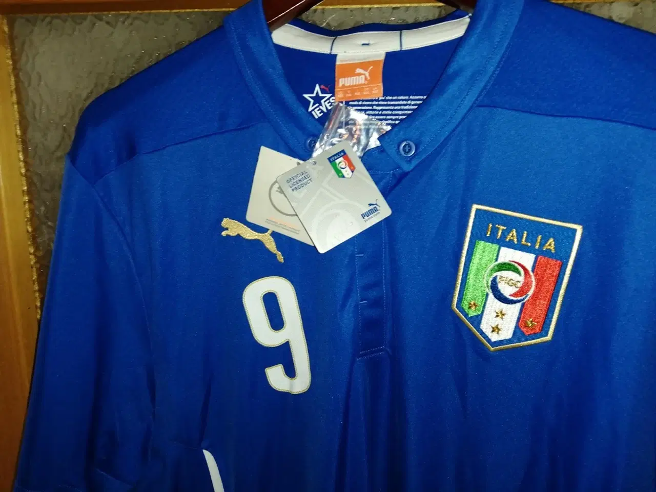 Billede 2 - FODBOLD, NY, ITALIEN VM TRØJE 2014,BALOTELLI, 2XL