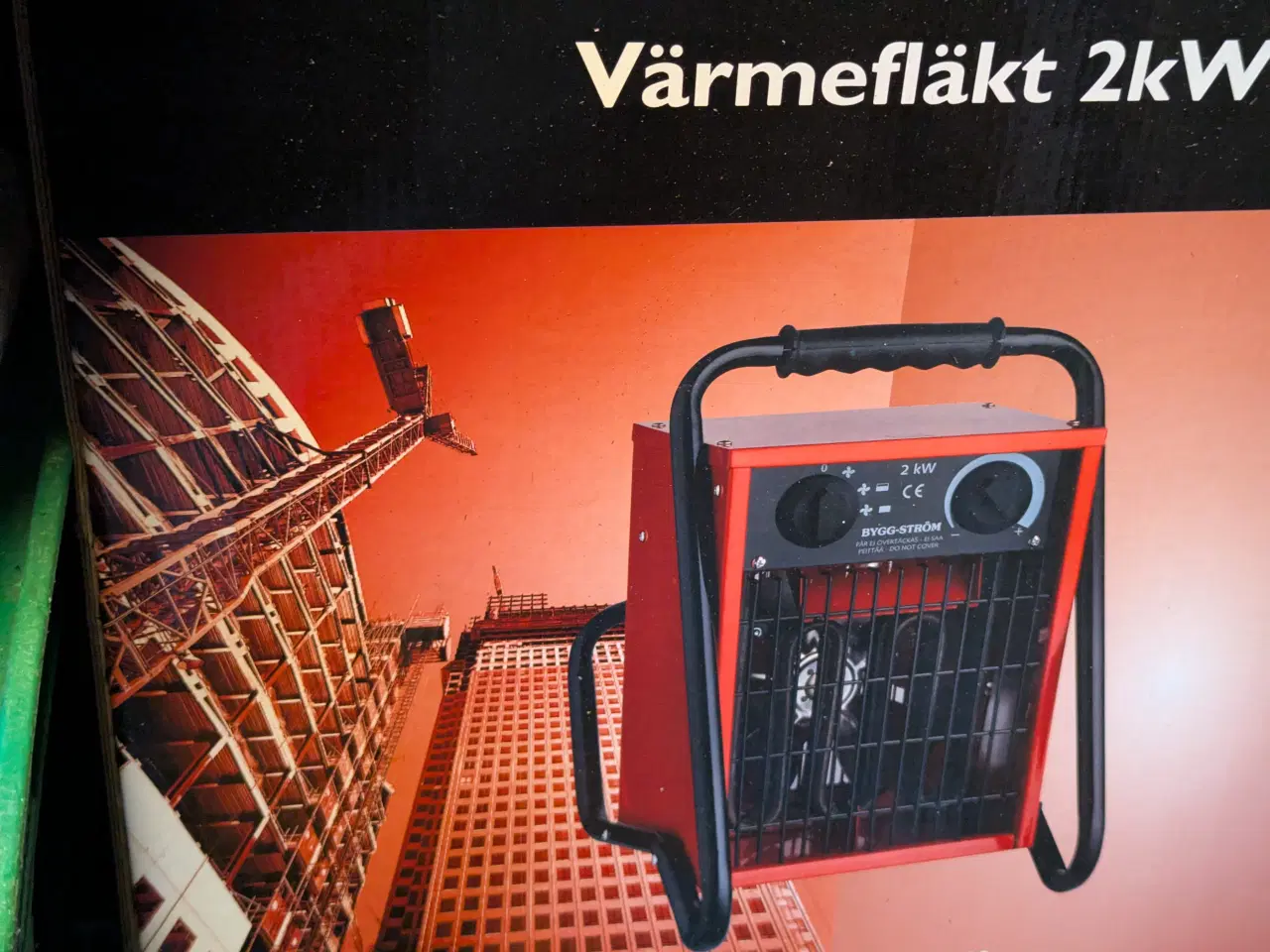 Billede 1 - Helt ny Varmeblæser 2 KW. 230 volt