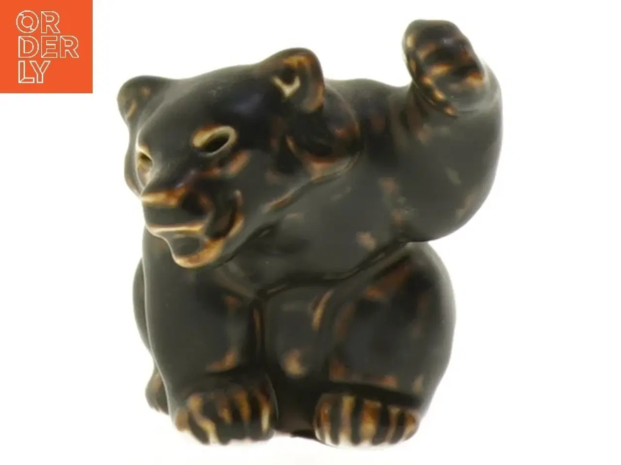 Billede 1 - Stentøjs bjørnefigur (str. 10,5 cm) fra Royal Copenhagen
