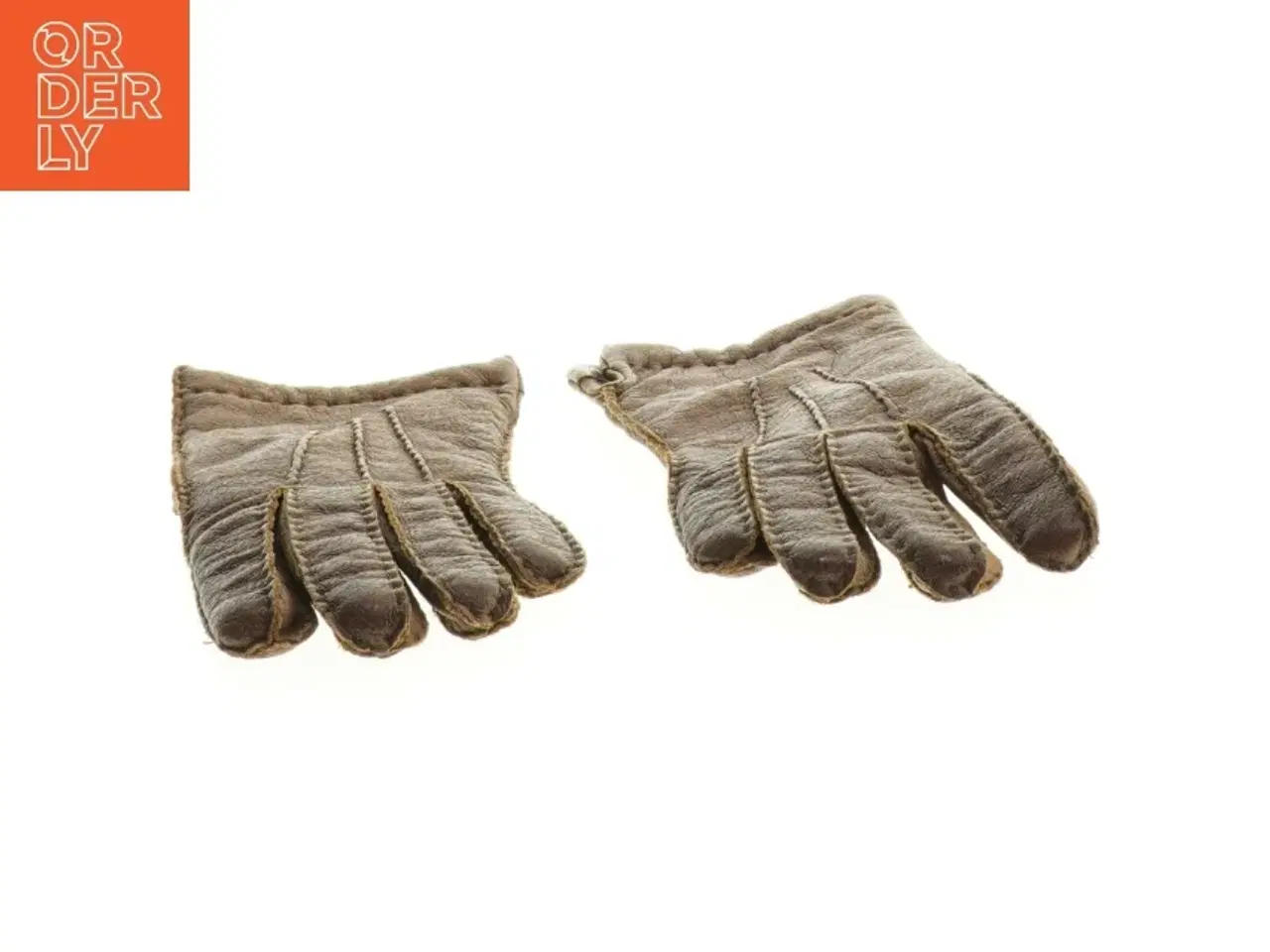 Billede 4 - Læderhandsker (str. 6,5)