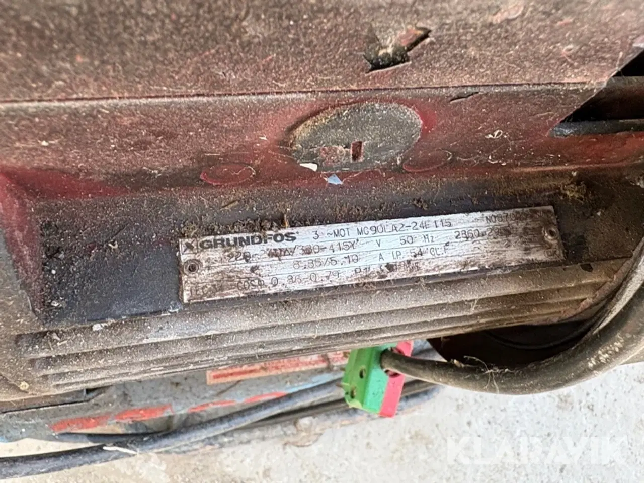 Billede 5 - Blandet lot, pladevibrator,kompressor,Løftevogn, hævesænke vogn.