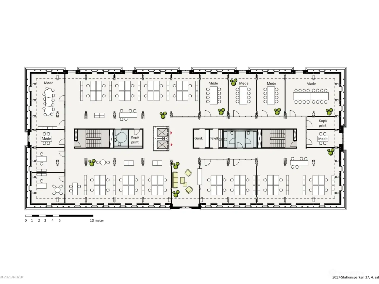 Billede 11 - Stort og meget præsentabelt kontorlejemål i det historiske Hartmanns Pakhus, tæt på Glostrup station.